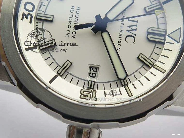 MIROTIME 1226 TechFriendly Aquatimer Automatic SS IW329003 V6F 1:1 Best Edition On Black Rubber Strap MIYOTA 7271